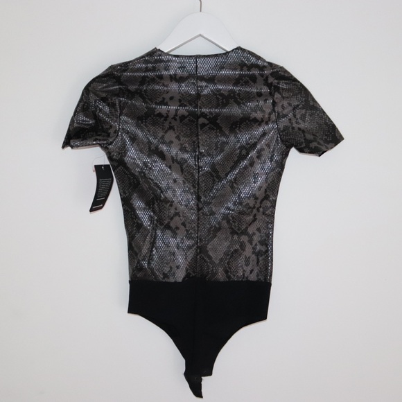 Comando | Snakeprint Size Small Bodysuit NEW - Picture 3 of 3